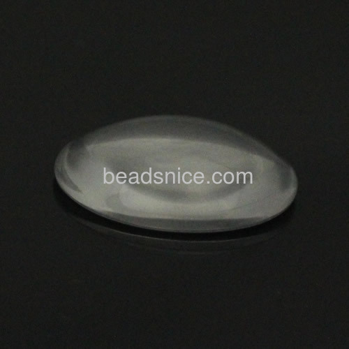 Round clear glass cabochons jewelry findings DIY