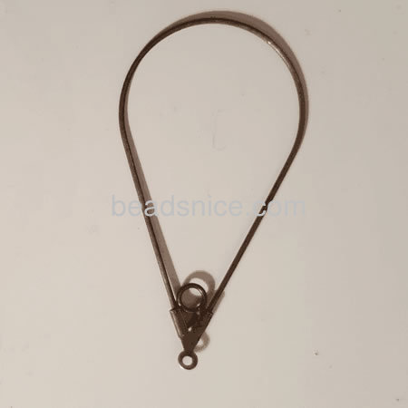 Beading hoop brass jewelry findings