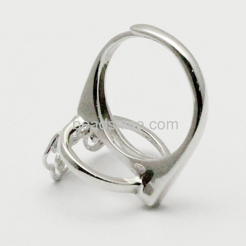 925 sterling silver ring base silver cloud rings setting wholesale retail fine jewelry making birthday gift christmas gift