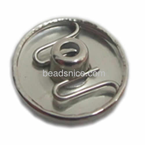 button chunks Brass Clasp,18x10x4mm,Nickel-Free,Lead-Safe,