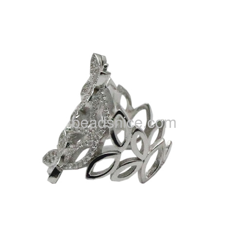 Pure 925 sterling silver open adjustable rings with beautiful butterfly design for daily rings jewelry