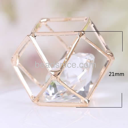 Pendants necklaces for women jewelry classic triangle crystal rhinestone charm pendant