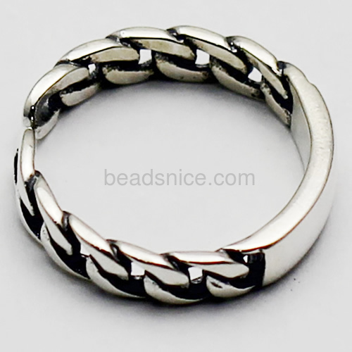 Pure silver ring thai silver jewelry fashion design fine silver rings wholesale retail jewelries birthday gift for her