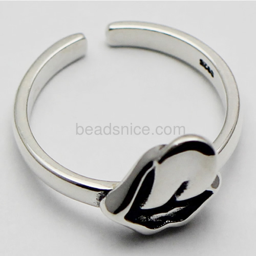 Thai silver ring pure silver jewelry fashion design fine silver rings jewelry wholesale jewelry funny gift