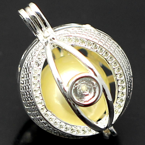 Brass  handmade pendant finding hollow with heart  bling eye  lead-safe  nickel-free