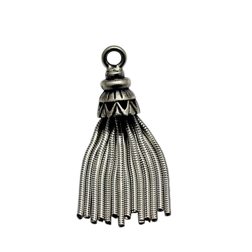Pure silver tassel pendant thai silver pendant  lady silver jewelry fine Silver Necklace gift for her