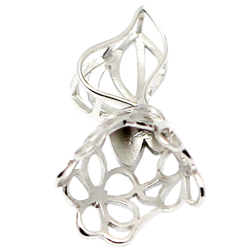 925 sterling silver pendant setting wedding pendant