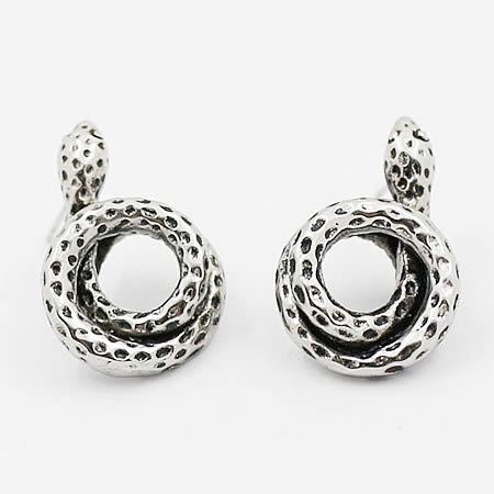 Vintage stainless steel earring stud settings special jewelry accessories