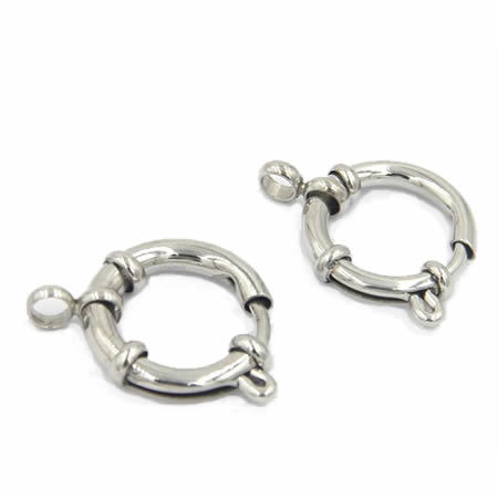 Stainless Steel Spring Ring Clasp
