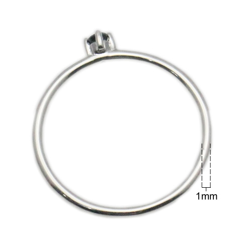 925 sterling silver ring setting solid mount blank for stone fancy cabochon Ring jewelry supplies