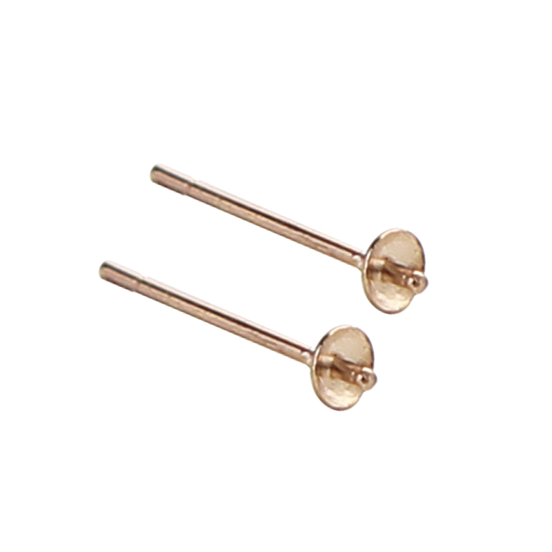 925 Sterling silver ear stud component wholesale jewelry making