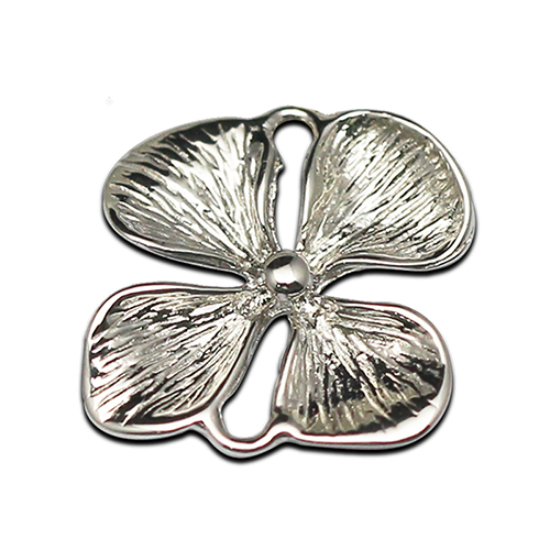 925 sterling silver flower connector charms for jewelry making