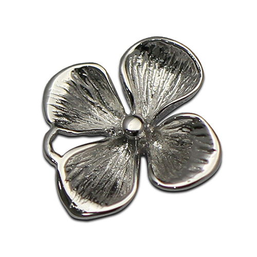 Jewelry connector sterling silver flower charm connector for earring making