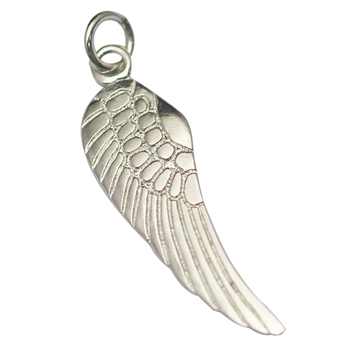Silver charms for charm bracelet  angel wings