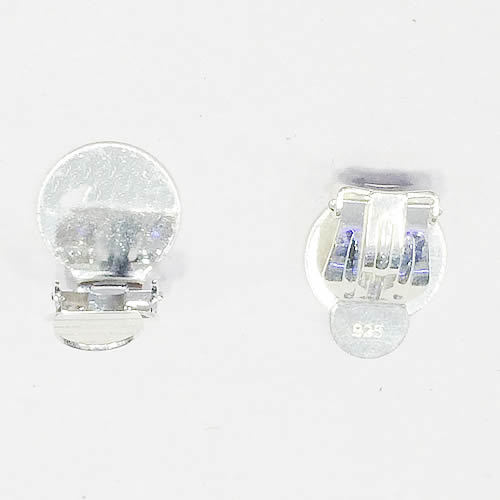 Sterling silver earring clip diy jewelry accessories