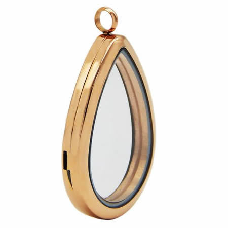 Stainless Steel Locket Photo Pendant
