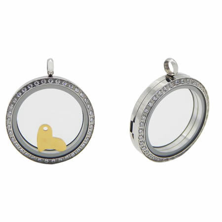 Photo frame memory locket pendant for lovers gift