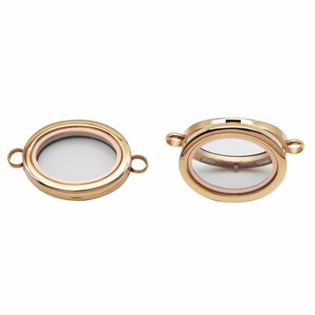 Locket pendant charms stainless steel jewelry