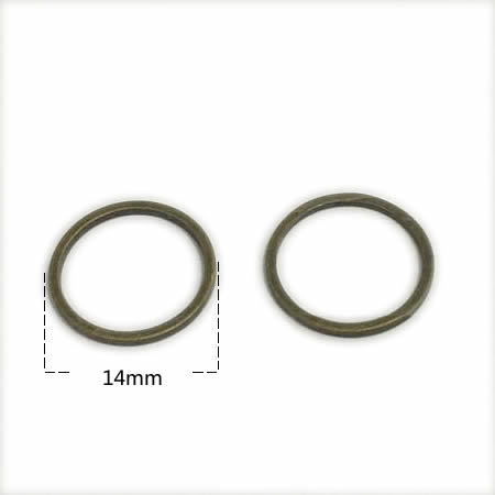 Nickel-Free Lead-Safe Brass Beading Ring