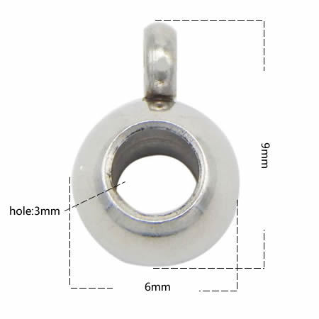 Stainless steel charm design pendant for women