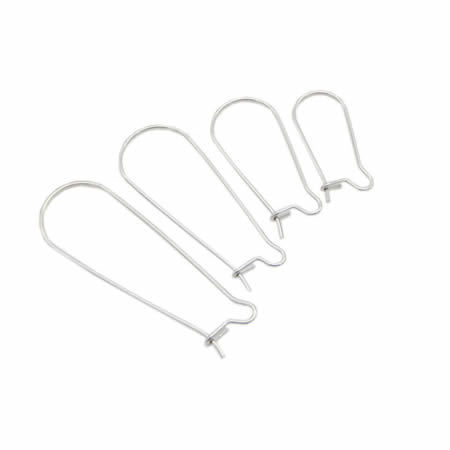 Stainless steel ear wire hooks earring findings