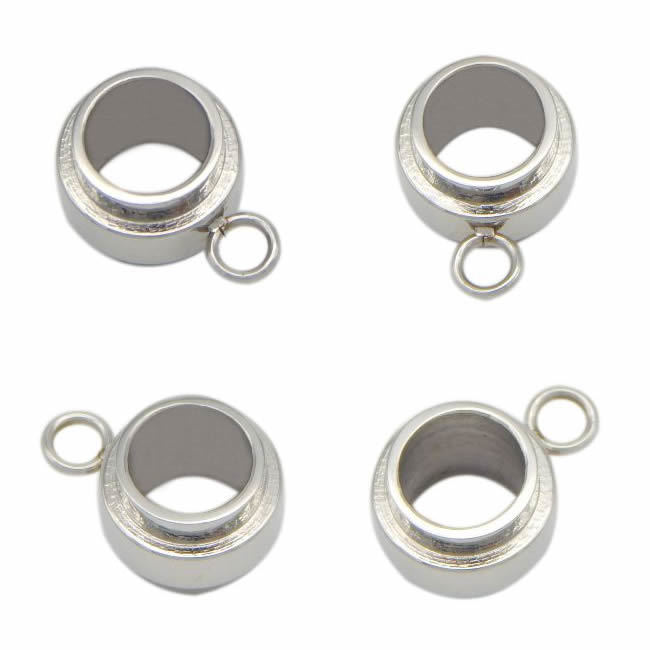 Fashion stainless steel charm pendants connectors