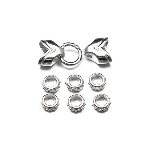 Fashion charm 5mm silver bracelet  accessories