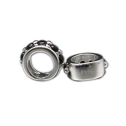 Wholesale silver accessories fit 5mm bracelet