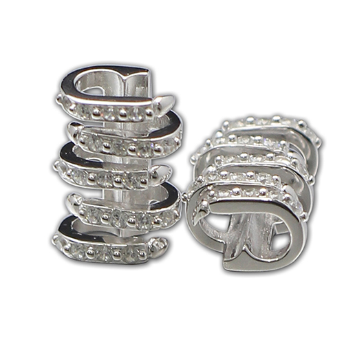925 sterling silver rings for DIY bracelets findings