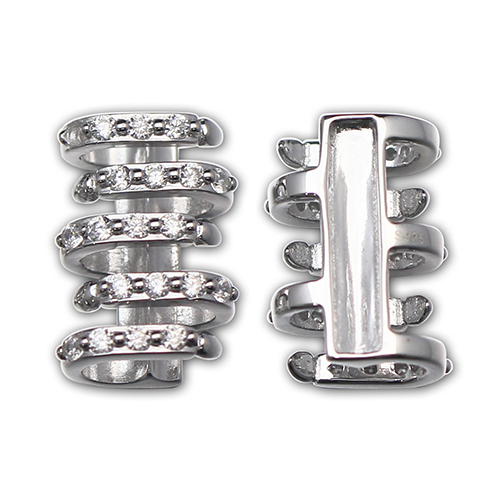 925 sterling silver rings for DIY bracelets findings