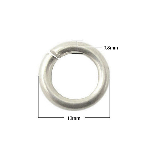 most fashion jewelry shop supply you 925 silver opended jump ring