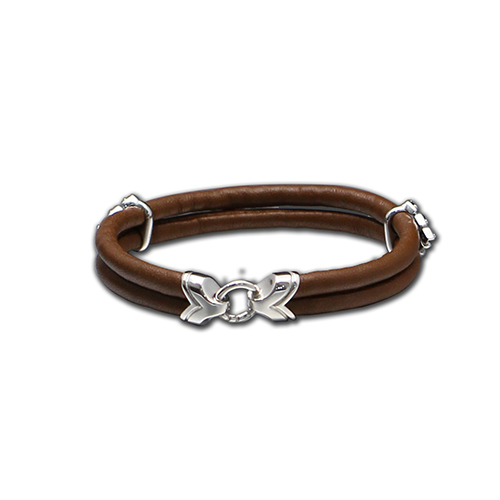 Wristband genuine sheep leather bracelets for women