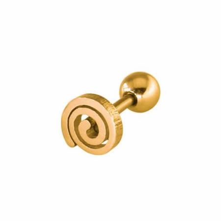 Stainless steel jewelry helix stud earrings