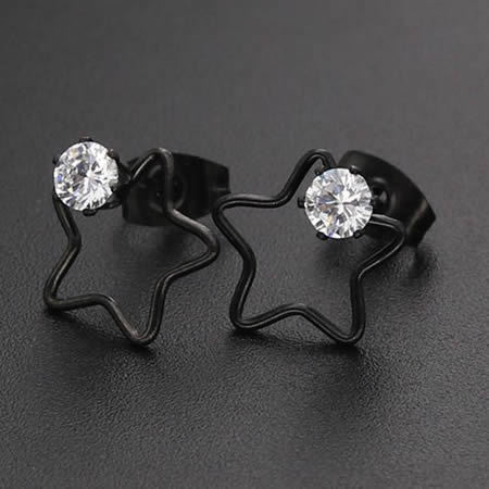 Tragus stud cartilage jewelry  fashion star design Valentine's day gifts