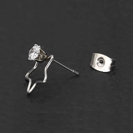 Tragus stud cartilage jewelry  fashion star design Valentine's day gifts