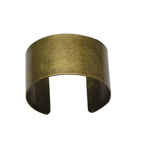 Brass Bangle settings    , lead-safe, nickel-free,