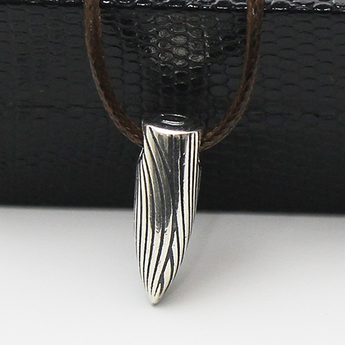 925 sterling silver pendant charm, man necklace pendant
