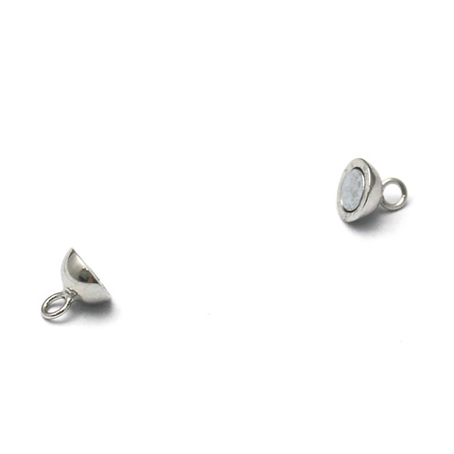925 Sterling silver Smooth Ball Strong Magnetic Clasps