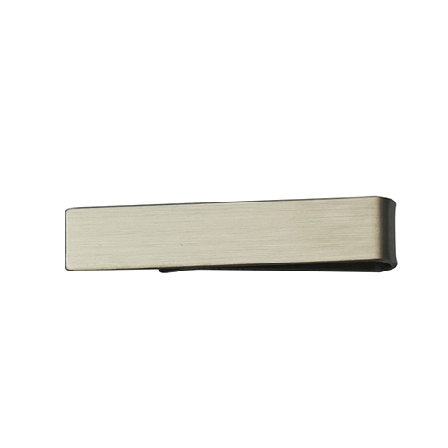 stainless steel handstamped tie clip mens gift for him