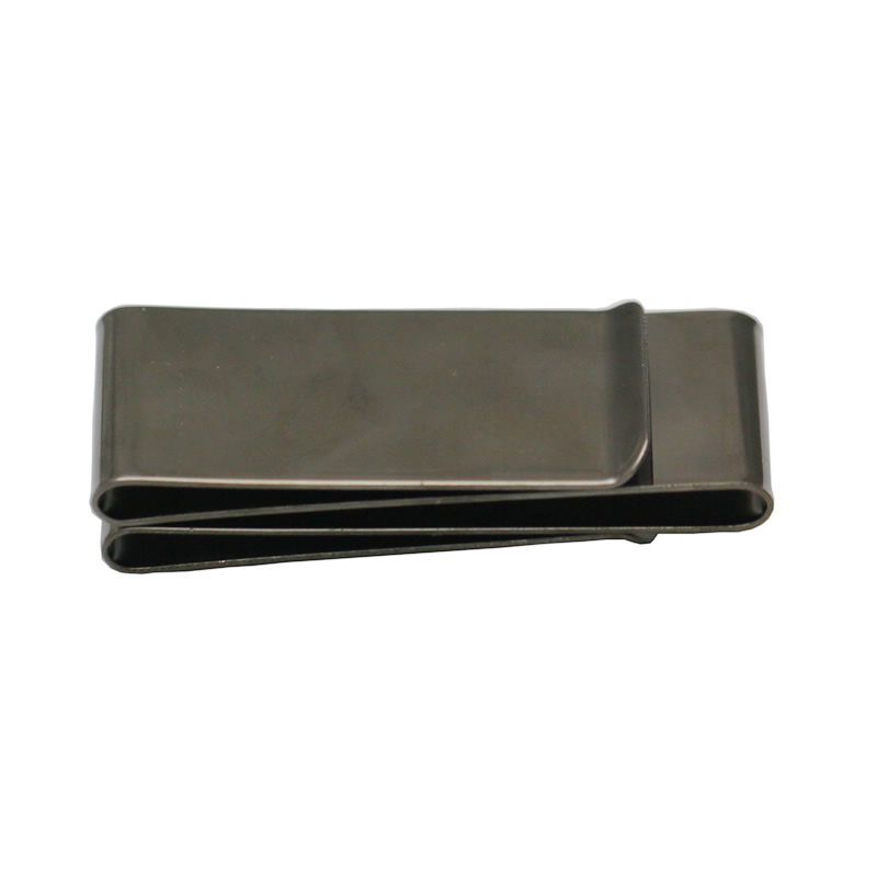 Stainless steel Card Holder And Money Clip In One