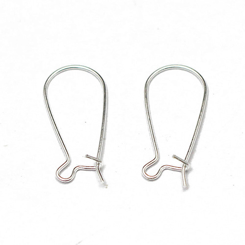 Kidney earwire,brass,Kidney earwire