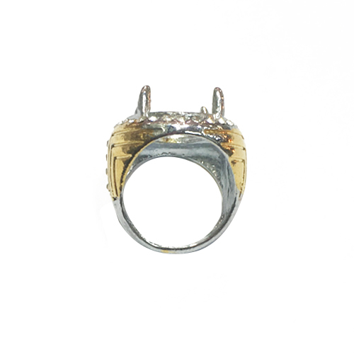 Zinc Alloy Ring Blank Bezel Setting