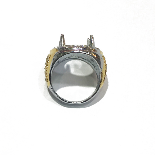 Zinc Alloy Ring Cabochon Setting