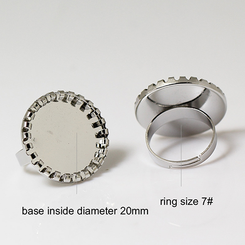 ring base,size:7 ,lead-safe,nickel-free