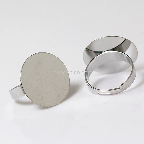 blank ring base,size:8