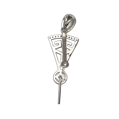 925 Sterling silver Crystal Pendant Bail