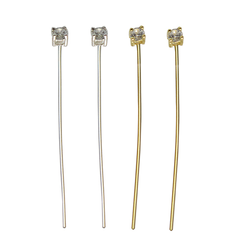 925 Sterling silver headpins jewelry making findings