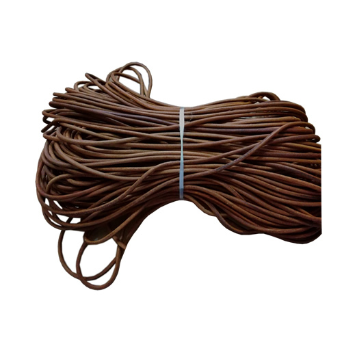 Real Leather Jewelry Cord,Cowhide, Mix-color, 5mm, Round,Length:100 Yard,