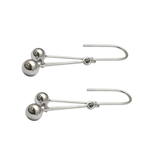 925 Sterling Silver Lady fashion charm jewelry  Pearl earrings