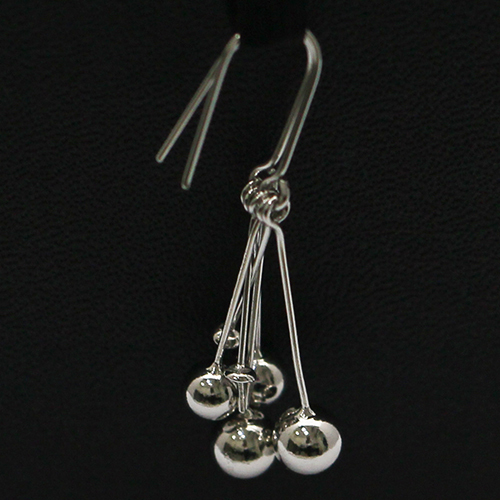 925 Sterling Silver Lady fashion charm jewelry  Pearl earrings